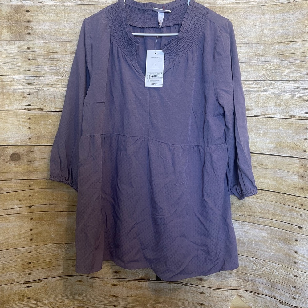 Isabel Maternity by Ingrid & Isabel Purple Top